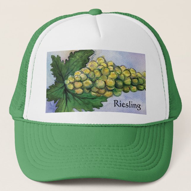 Riesling White Wine Grapes Hat (Front)