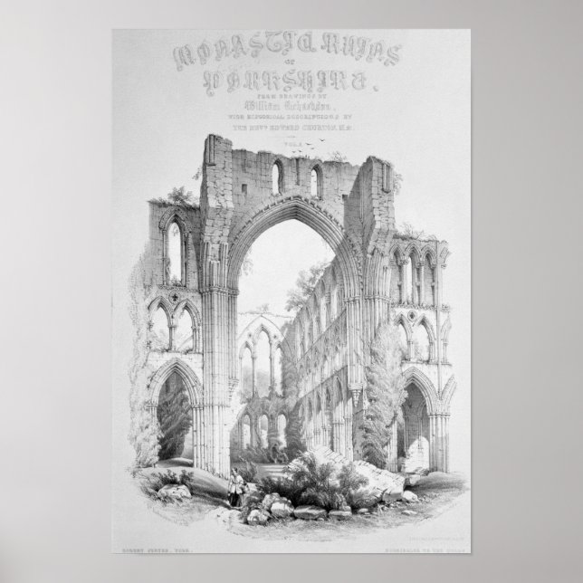 Rievaulx Abbey Poster (Front)