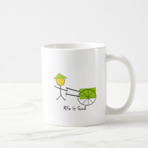 Rife is Good Rickshaw Coffee Mug