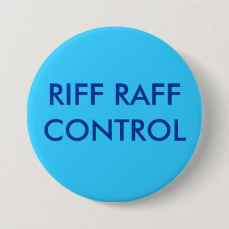 RIFF RAFFCONTROL 7.5 CM ROUND BADGE