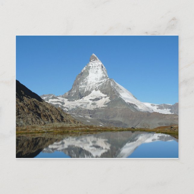 Riffelsee Matterhorn Postcard (Front)