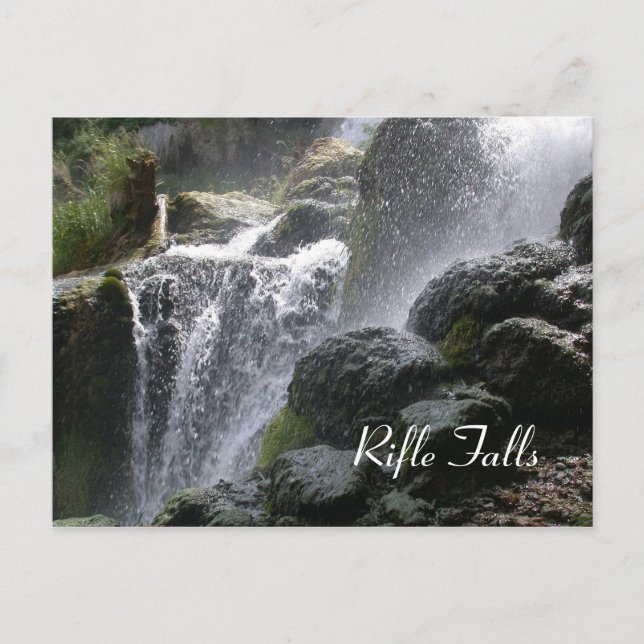 Rifle Falls Postcard (Front)