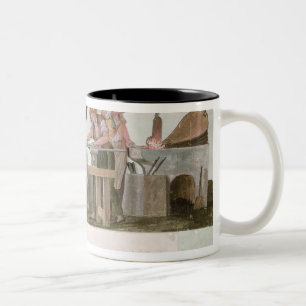 Rifle Makers' Workshop, 1793 Two-Tone Coffee Mug
