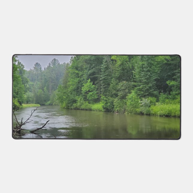 Rifle River, Michigan Desk Mat (Front)