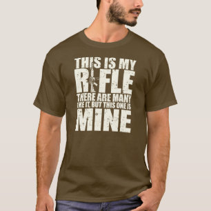 Rifleman's Creed - This Is My Rifles - Cream T-Shirt