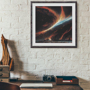 Rift in Interstellar Space Premium Wrapped Canvas