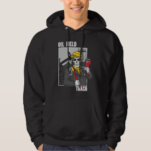 Rig Life Oilfield Worker Oilfielder OilRig Oilfiel Hoodie
