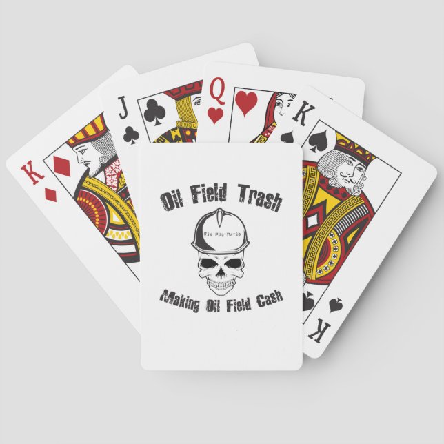 RIg Pig Mafia Playing Cards (Back)