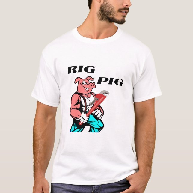 Rig Pig zazzle T-Shirt (Front)