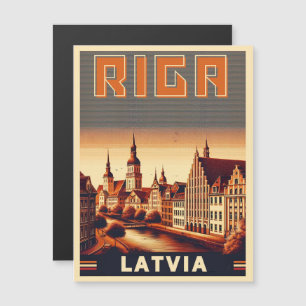 Riga City, Latvia baltic culture vintage gifts
