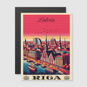 Riga City, Latvia baltic culture vintage gifts