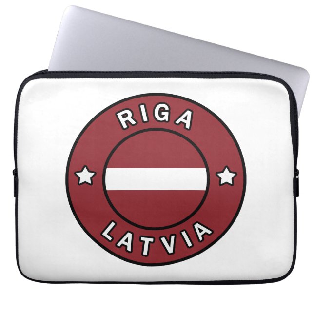 Riga Latvia Laptop Sleeve (Front)