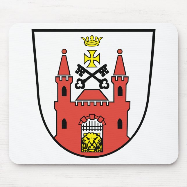 Riga, Latvia Mouse Mat (Front)