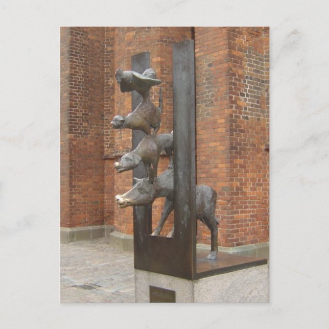 Riga Latvia Postcard (Front)