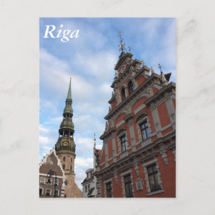 Riga, Latvia Postcard