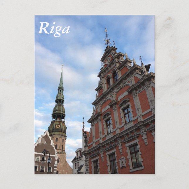 Riga, Latvia Postcard (Front)