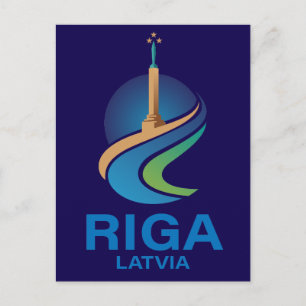 Riga Latvia Postcard