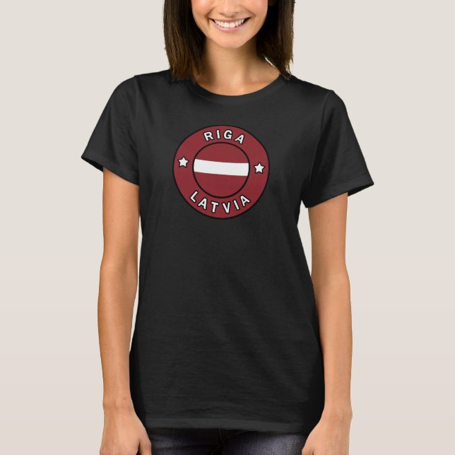 Riga Latvia T-Shirt (Front)