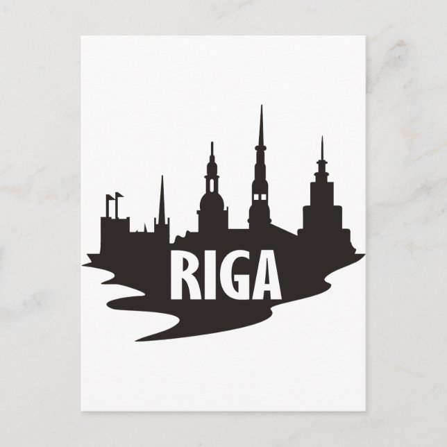 Riga Postcard (Front)
