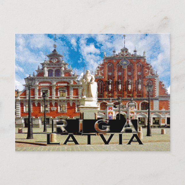Riga Postcard (Front)