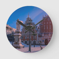 Riga Town Hall Square in winter