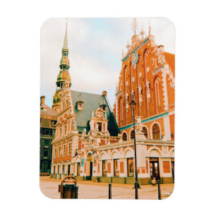 Riga Town Hall Square  Magnet