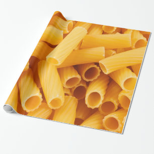 Rigatoni Macaroni Pasta Wrapping Paper
