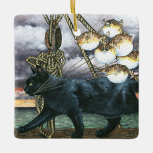 "Rigging" Ceramic Ornament