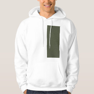 Right-Aligned Moss Green Hoodie – Customisable