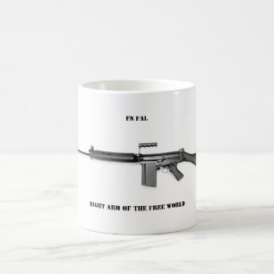 Right arm coffee mug