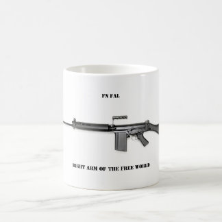 Right arm coffee mug