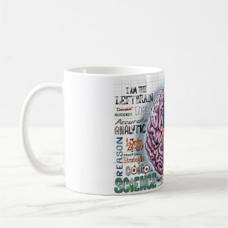 Right Brain Left Brain Coffee Mug