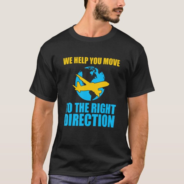 Right Direction Air Traffic Controller Aeroplane G T-Shirt (Front)