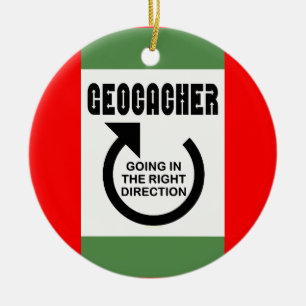 Right Direction Ceramic Tree Decoration
