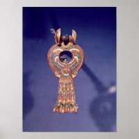 Right earring from a pair earrings with a