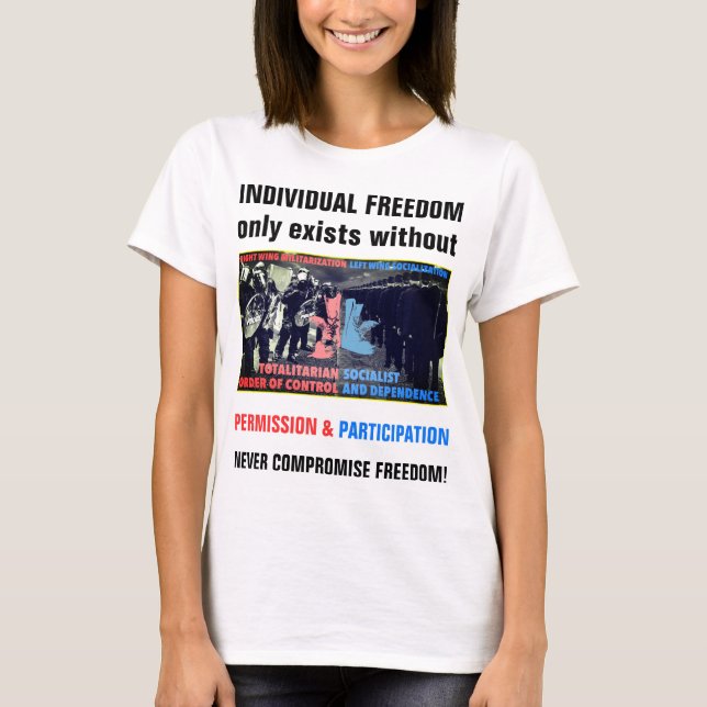 Right & Left (light) T-Shirt (Front)