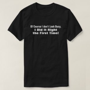 Right-Men's Basic Dark T-Shirt