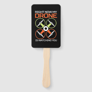 Right Now My Drone Hand Fan