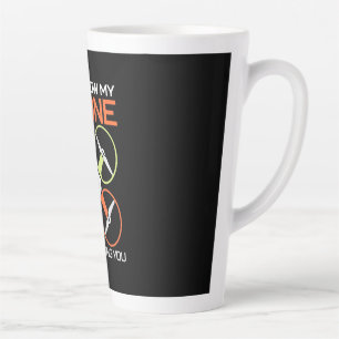 Right Now My Drone Latte Mug