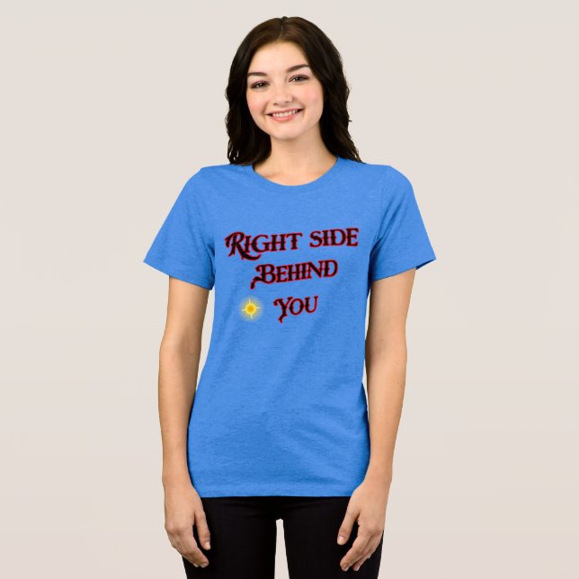 Right Side Behind - Luminaav Original Tee T-Shirt (Front Full)