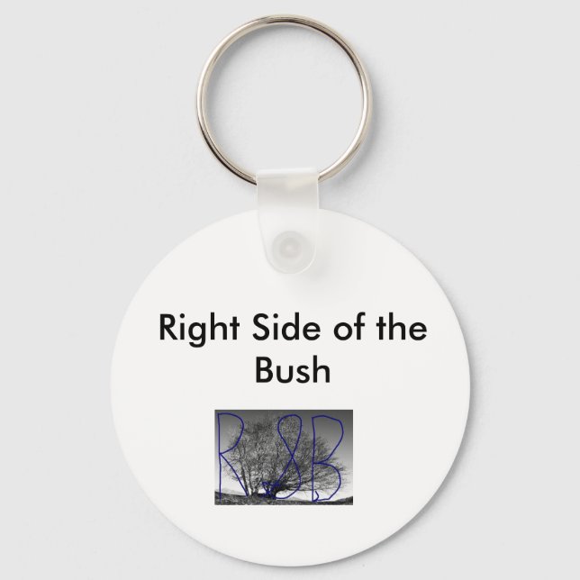 Right Side of the Bush Key Ring (Front)