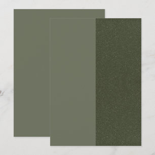 Right Split Moss Green Menu – Customisable