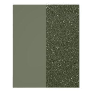 Right-Split Moss Green Noise Photo Enlargement Print