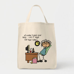 Right The First Time Humour Tote Bag