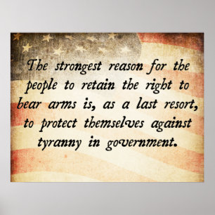 Right To Bear Arms Poster