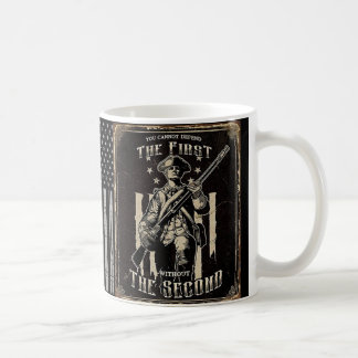 Right to bear arms second amendment gun rights mug
