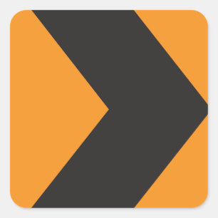 Right Turn Road Sign Stickers