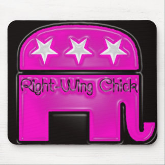 Right Wing Chick Mouse Mat