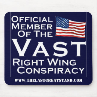 Right Wing Conspiracy Mouse Pad