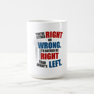 Right, Wrong Coffee Mug